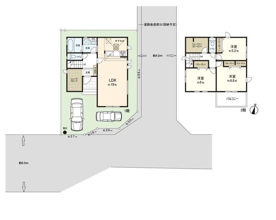 新座市池田4丁目 新築戸建 6号棟 間取図(平面図)