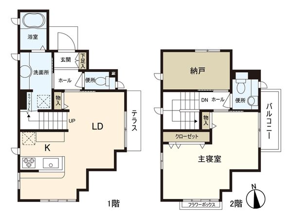 練馬区東大泉6丁目 戸建 間取図(平面図) 練馬区東大泉6丁目 戸建 間取図(平面図)