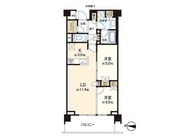クレヴィア大泉学園 間取図(平面図) クレヴィア大泉学園 間取図(平面図)