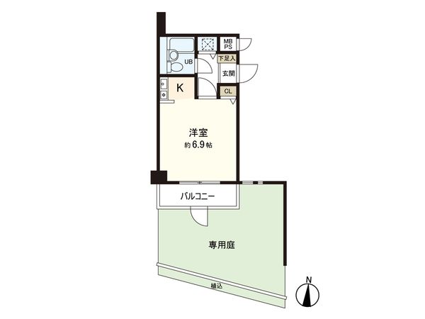 ライオンズマンション大泉学園第5 間取図(平面図) ライオンズマンション大泉学園第5 間取図(平面図)