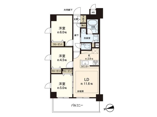 間取図(平面図)
