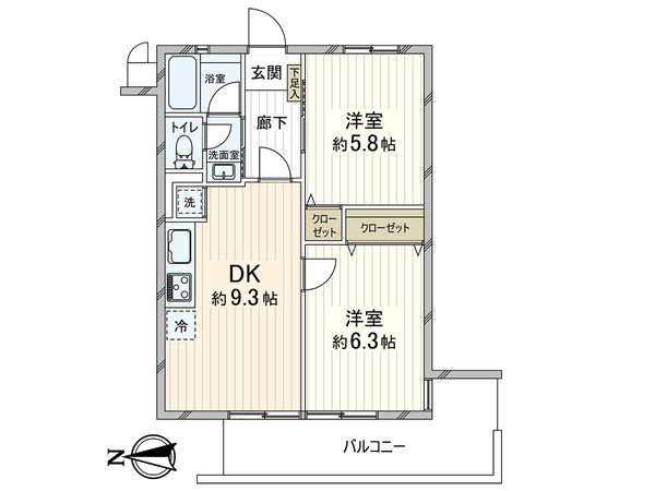南大泉ヴィクトリアハイツ 間取図(平面図) 南大泉ヴィクトリアハイツ 間取図(平面図)