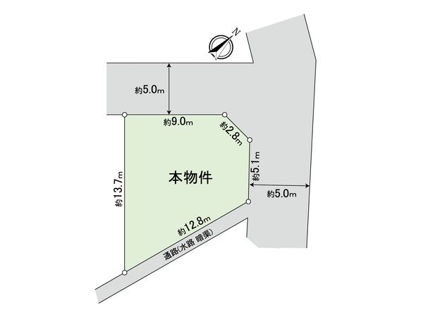 志木市幸町2丁目 土地 区画図 志木市幸町2丁目 土地 区画図