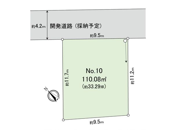 朝霞市宮戸3丁目土地 10区画 区画図 朝霞市宮戸3丁目土地 10区画 区画図