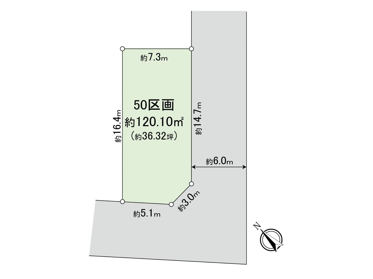 新座市野火止3丁目 25期 50区画 区画図 区画図