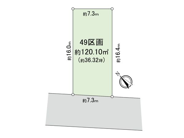 新座市野火止3丁目 25期 49区画 区画図 新座市野火止3丁目 25期 49区画 区画図