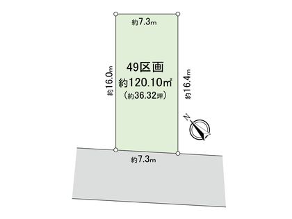 新座市野火止3丁目 25期 49区画 区画図