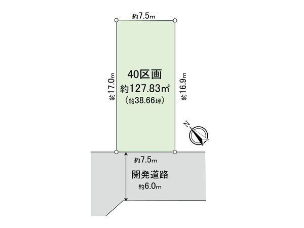 新座市野火止3丁目 25期 40区画 区画図 新座市野火止3丁目 25期 40区画 区画図