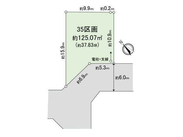 新座市野火止3丁目 25期 35区画 区画図 新座市野火止3丁目 25期 35区画 区画図