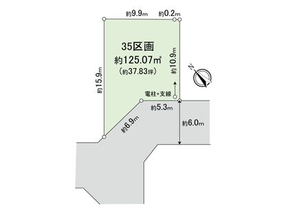 新座市野火止3丁目 25期 35区画 区画図