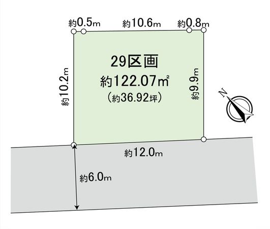 新座市野火止3丁目 25期 29区画 区画図