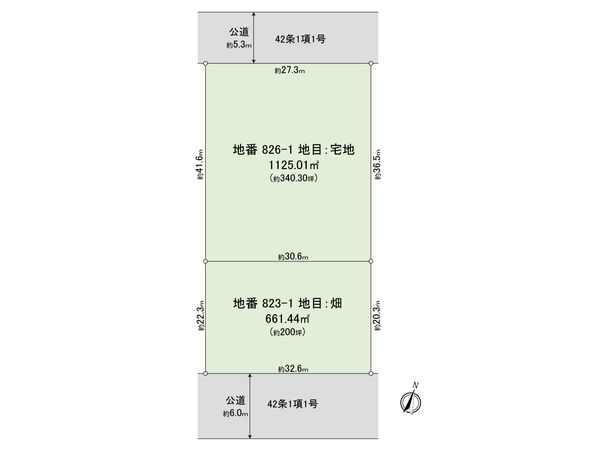 川越市大字小堤 土地 区画図 川越市大字小堤 土地 区画図