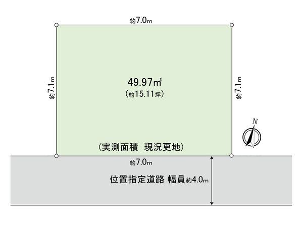 志木市幸町3丁目 土地 区画図 志木市幸町3丁目 土地 区画図