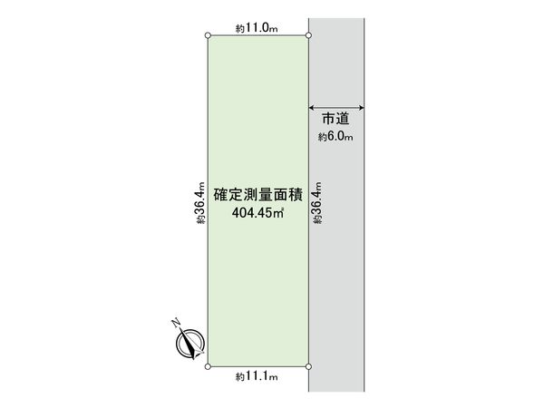 新座市東北2丁目 土地 区画図 新座市東北2丁目 土地 区画図