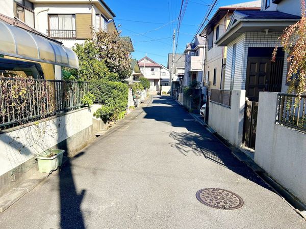 新座市野火止5丁目 売地 前面道路含む外観 新座市野火止5丁目 売地 前面道路含む外観