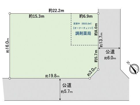 富士見市東みずほ台2丁目 土地 区画図 富士見市東みずほ台2丁目 土地 区画図
