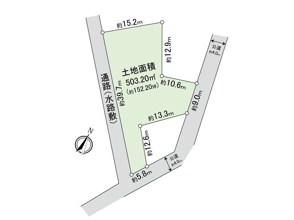 新座市新座2丁目 土地 区画図 新座市新座2丁目 土地 区画図