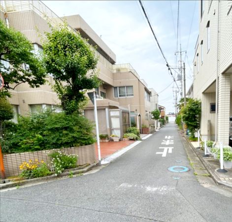 志木市本町6丁目 土地 前面道路含む外観