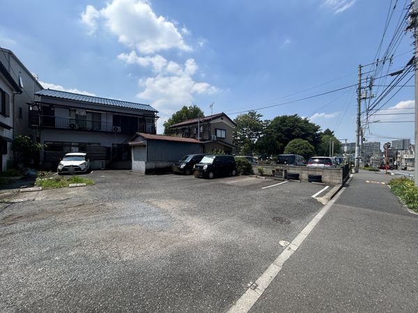 朝霞市栄町5丁目 土地 前面道路含む外観 朝霞市栄町5丁目 土地 前面道路含む外観