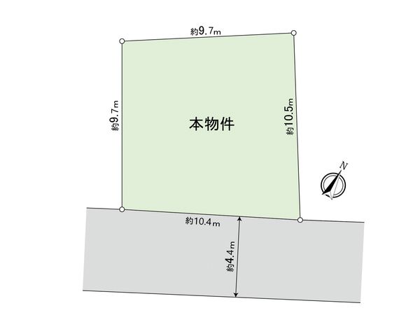 新座市片山1丁目 土地 区画図 新座市片山1丁目 土地 区画図