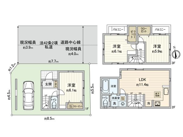 間取図(平面図)