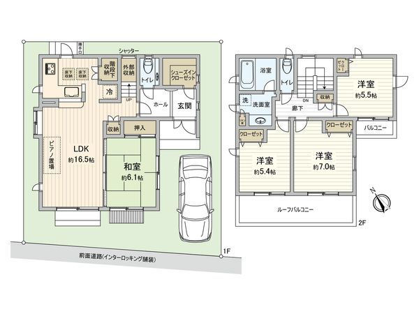 間取図(平面図)