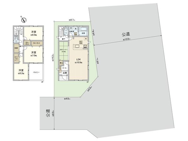 間取図(平面図)