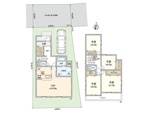 間取図(平面図)