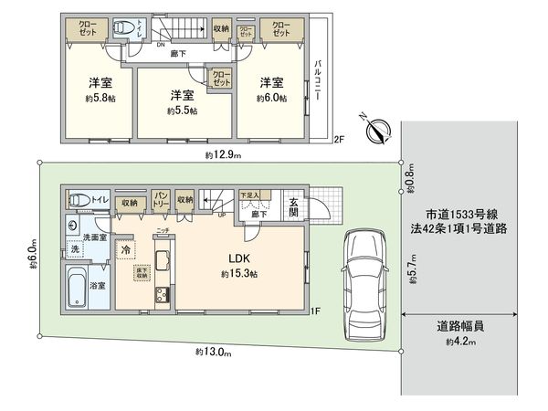 間取図(平面図)