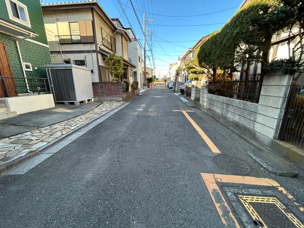 北側道路
