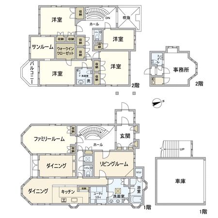 志木市柏町3丁目戸建 間取図(平面図)