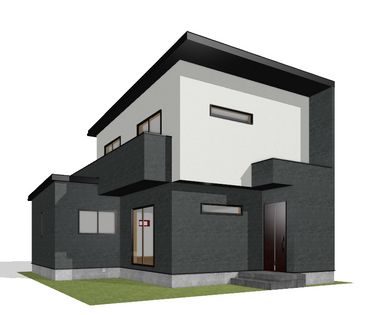 志木市下宗岡2丁目 新築戸建 外観パース図