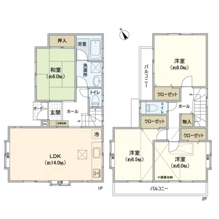 広いリビングは家族が自然と集まる居心地の良い空間