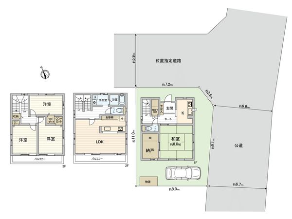 間取図(平面図)