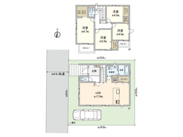 間取図(平面図)