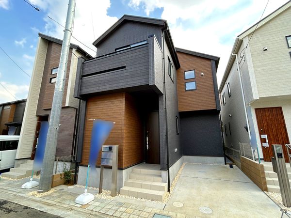 新座市東2丁目 新築戸建7号棟 外観 新座市東2丁目 新築戸建7号棟 外観