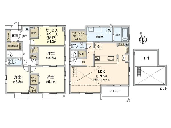 間取図(平面図)