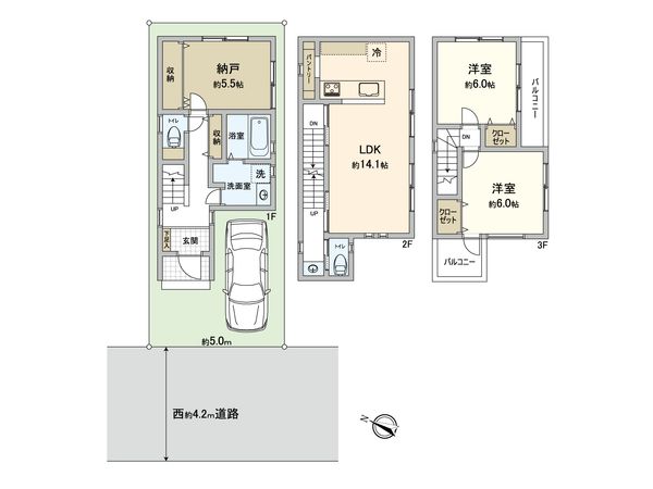 間取図(平面図)