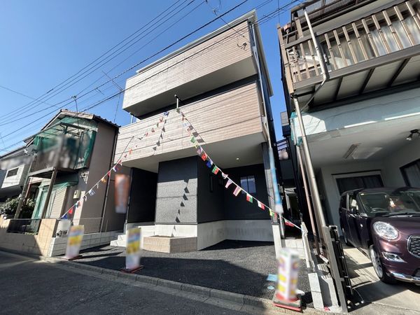 志木市上宗岡5丁目 新築戸建1号棟 外観