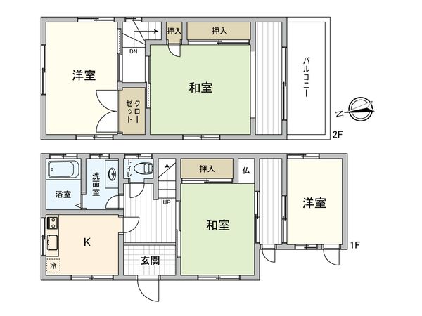朝霞市栄町5丁目戸建 間取図(平面図) 間取図(平面図)