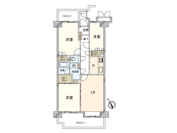 間取図(平面図)