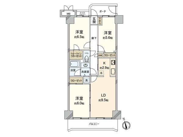 間取図(平面図)