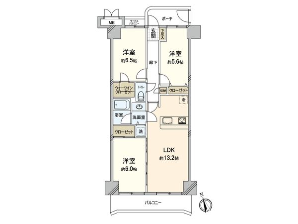 ソフィア志木 間取図(平面図) ソフィア志木 間取図(平面図)