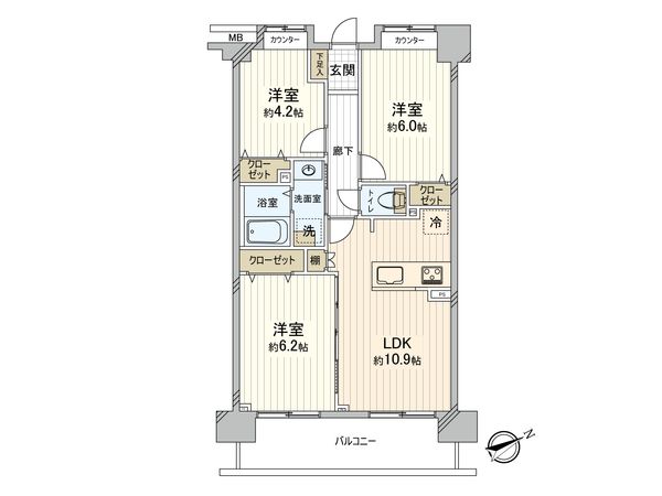 間取図(平面図)