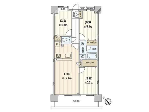 間取図(平面図)
