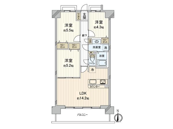 間取図(平面図)