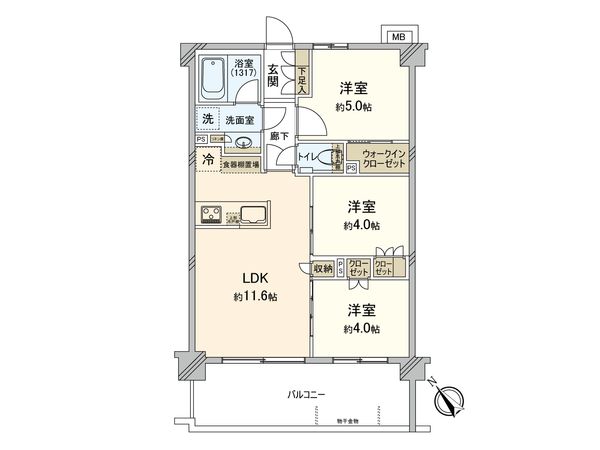 間取図(平面図)