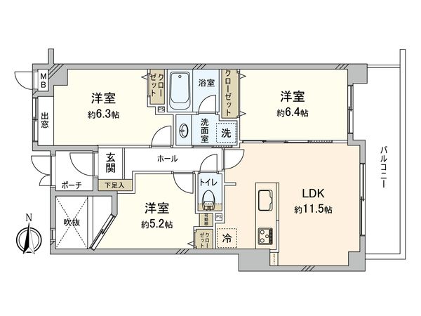 間取図(平面図)