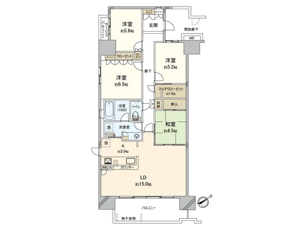シーズンスイート志木の杜 間取図(平面図) シーズンスイート志木の杜 間取図(平面図)