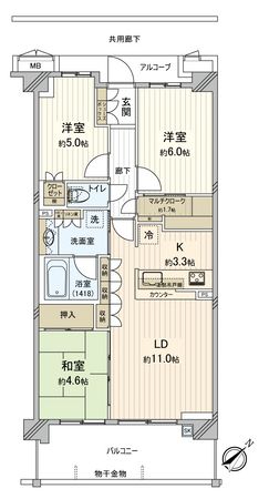 間取図(平面図)